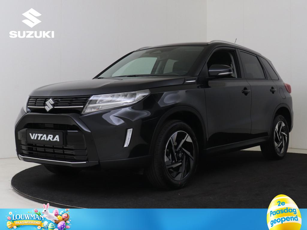 Suzuki Vitara 1.4 Boosterjet Smart Hybrid Style Automaat | P, Auto's, Suzuki, 12 maanden, Zwart, 4 cilinders, Zwart