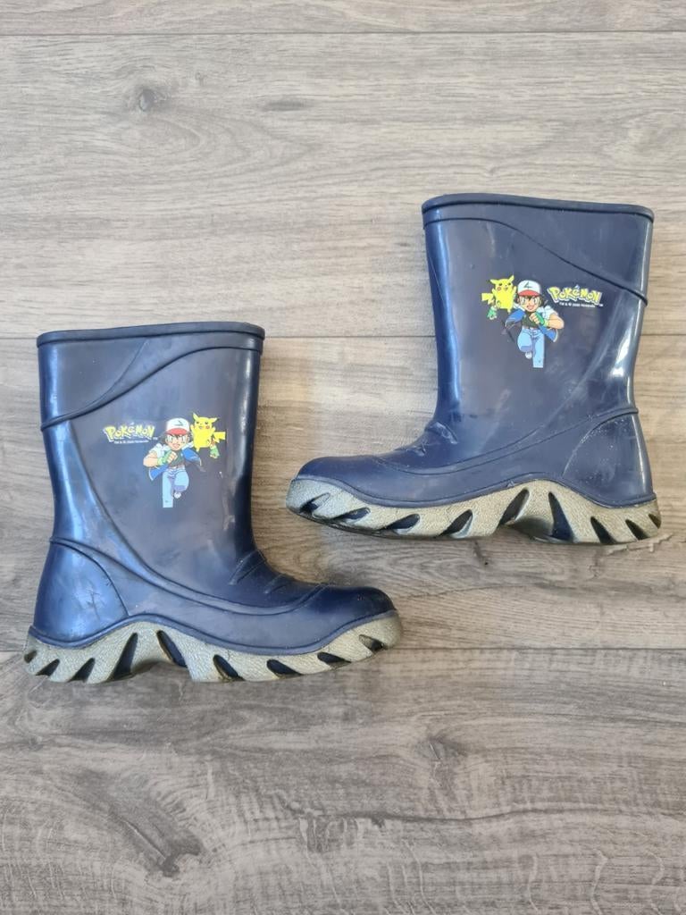 Pokemon laarzen maat 32, Kinderen en Baby's, Kinderkleding | Schoenen en Sokken, Ophalen, Pokemon, Jongen of Meisje, Laarzen