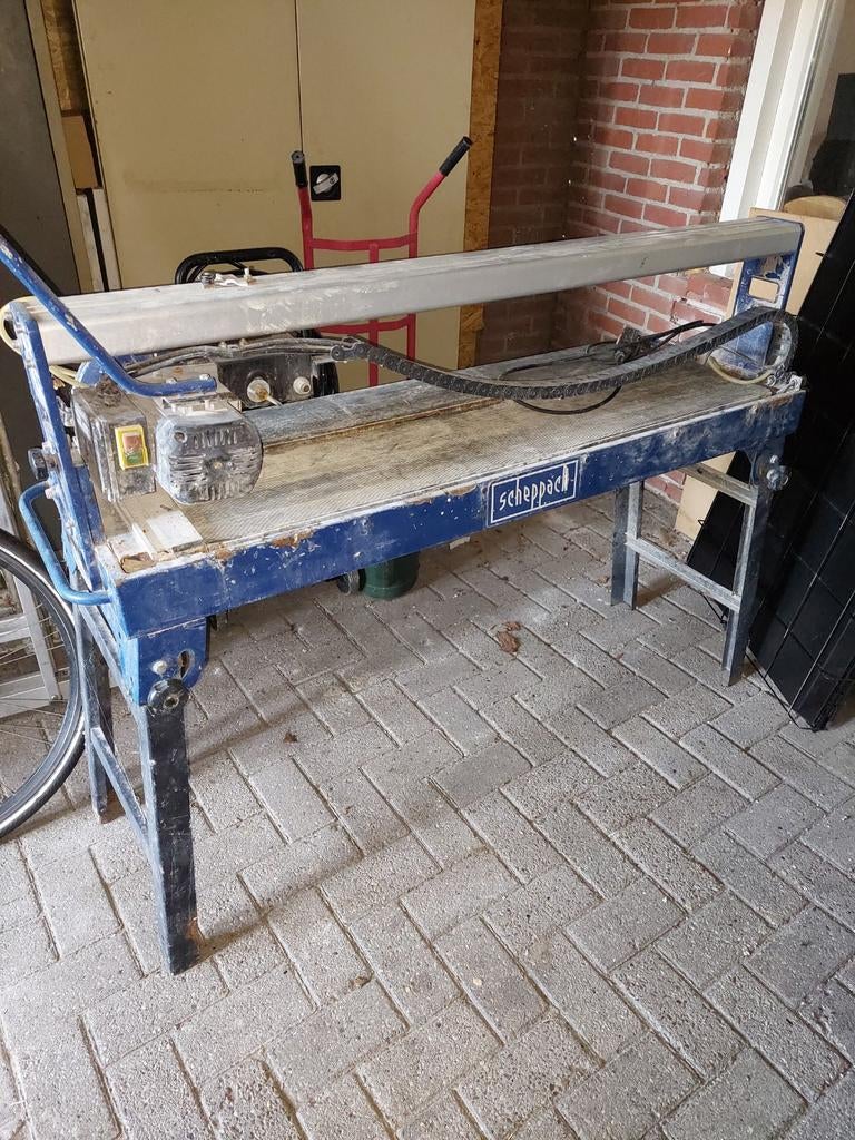 Scheppach FS3600 Tegelzaag/Steenzaag, Ophalen, Gebruikt, Scheppach, Overige typen
