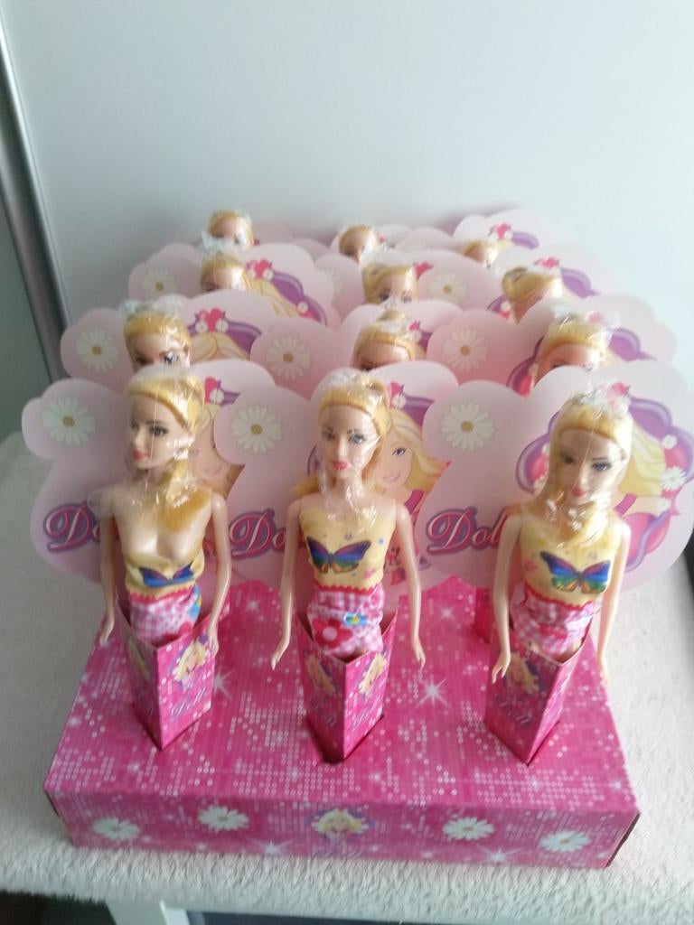 Partij meisjes poppen look a like Barbie 336 stuks, Ophalen, Nieuw