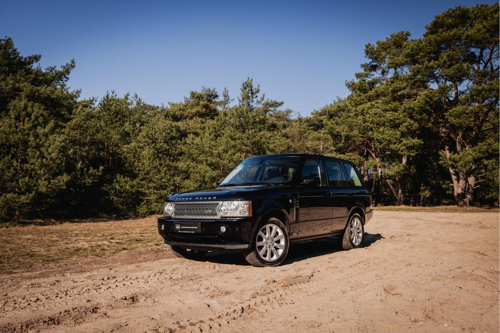 Land Rover Range Rover 4.2 V8 Supercharged SE (bj 2008), Automaat, Gebruikt, 8 cilinders, Zwart