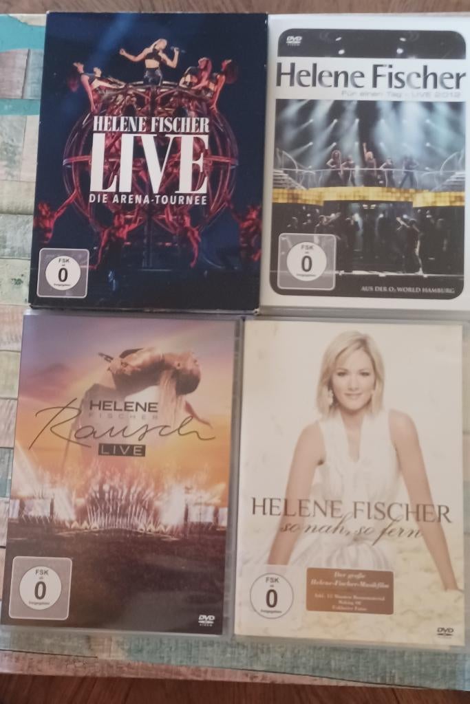 Helene fischer dvds, Alle leeftijden, Ophalen of Verzenden, Zo goed als nieuw