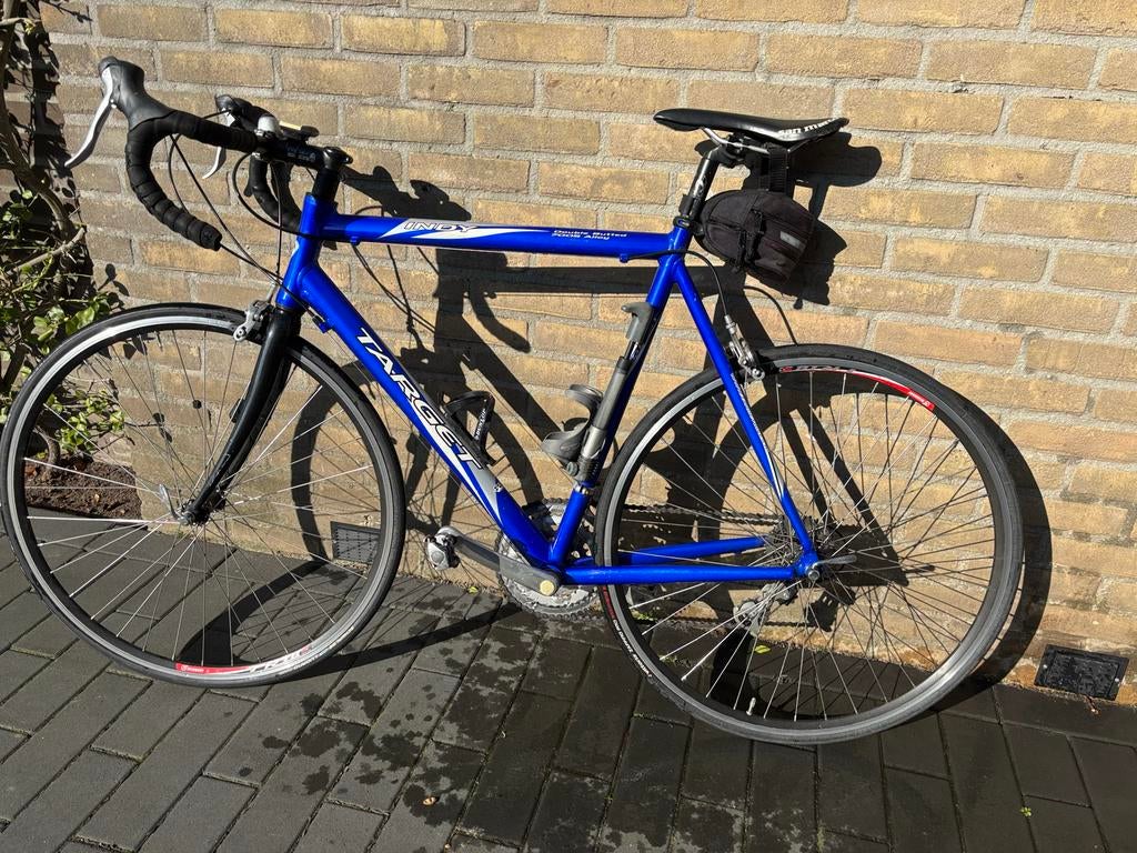 Blauwe Target racefiets, 28 inch, Gebruikt, Heren, Aluminium