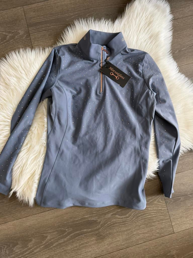 Horsegloss shirt medium nieuw (anky maya delorez pikeur), Ophalen of Verzenden, Zo goed als nieuw, Dressuur, Bovenkleding