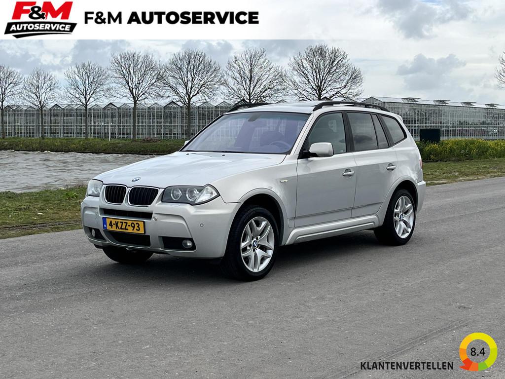 BMW X3 2.0d High Executive Pano, clima, trekhaak, Euro 5, 15 km/l, Leder, Bedrijf