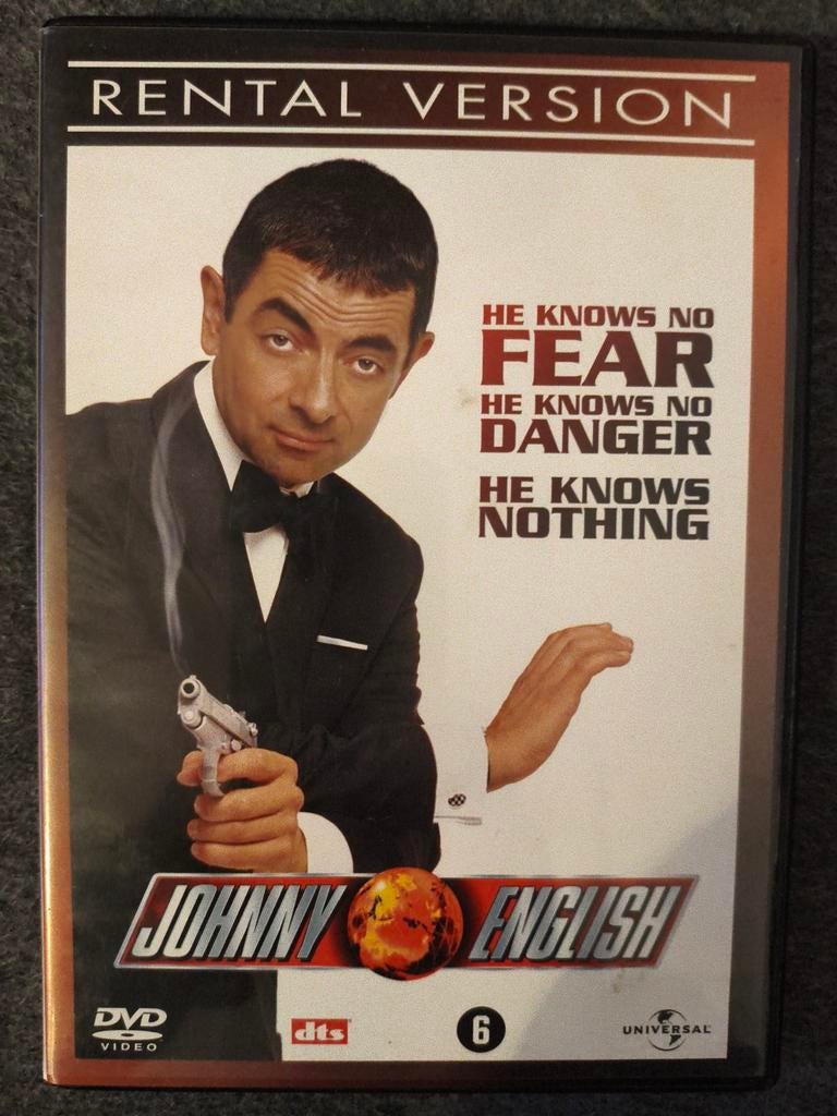 Johnny English DVD, Ophalen of Verzenden