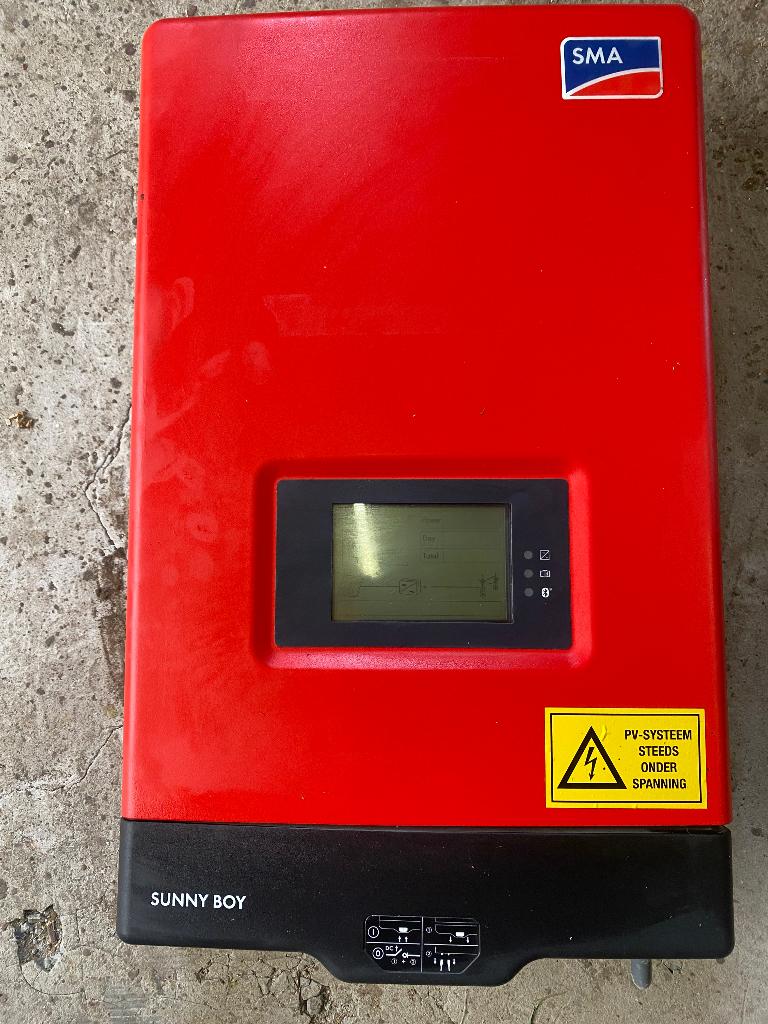 SMA Omvormer, Ophalen