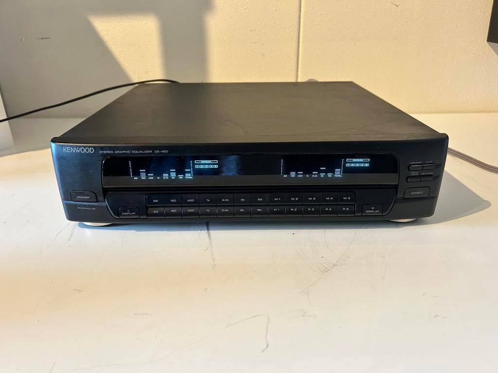 Kenwood Stereo Graphic Equalizer GE-450, Ophalen of Verzenden, Gebruikt