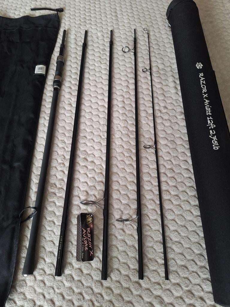 Karperhengel reishengel jrc razor x aviate 12ft 2,75lb, Ophalen of Verzenden, Nieuw, Werphengel
