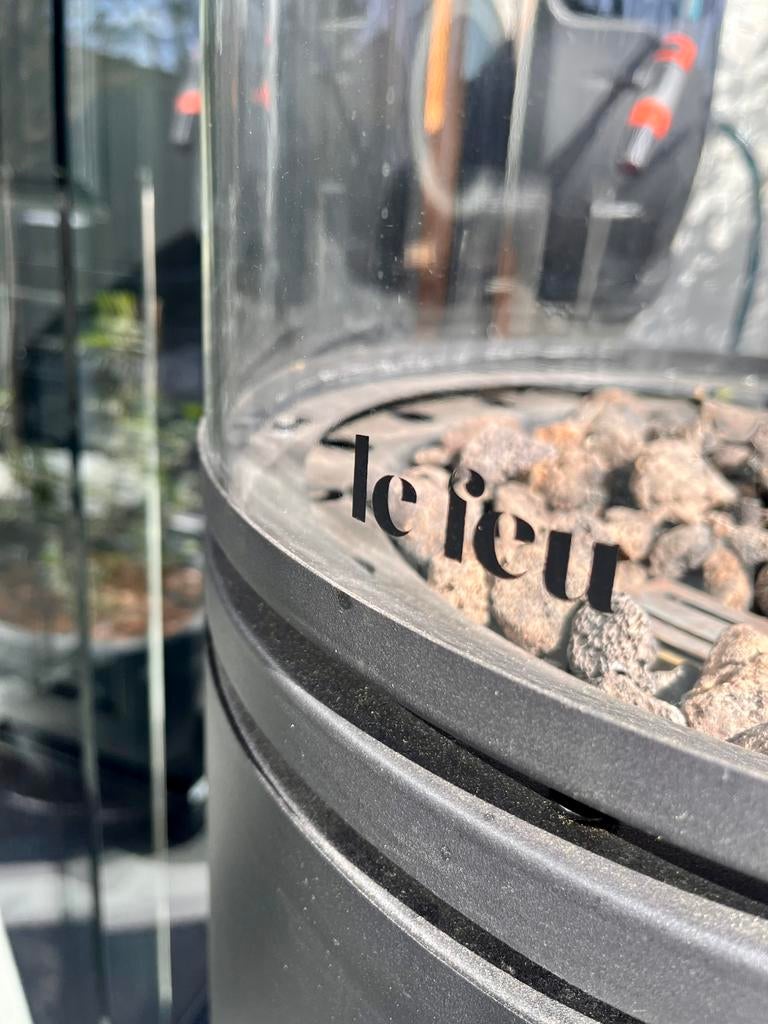 Le Feu sfeerhaard,gaskachel,terrasverwarmer, terrashaard, Ophalen, Zo goed als nieuw