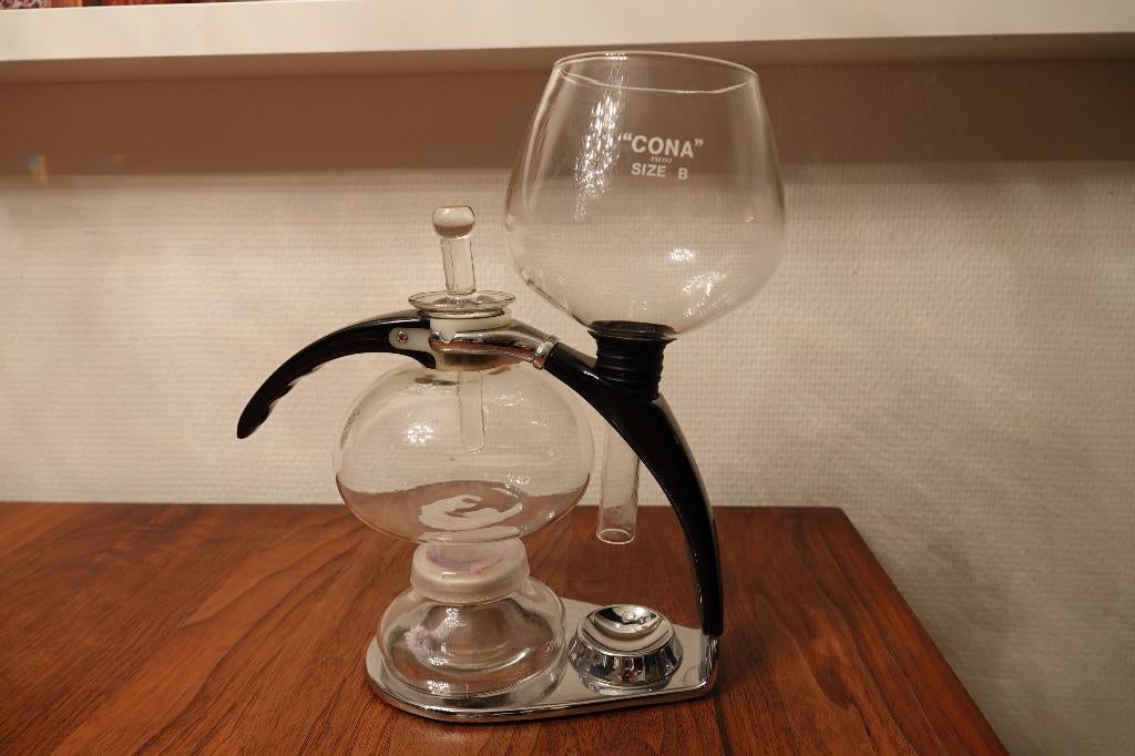 Cona koffiezetter size "B", unieke maat!, Ophalen, Koffiemachine, Gemalen koffie, Zo goed als nieuw