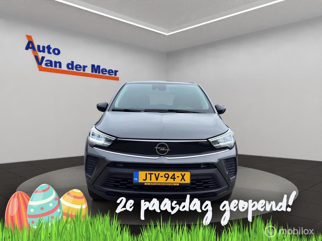 Opel Crossland 1.2 Turbo Elegance /Automaat /Carplay /Camera, Stof, Gebruikt, Bedrijf, 1180 kg