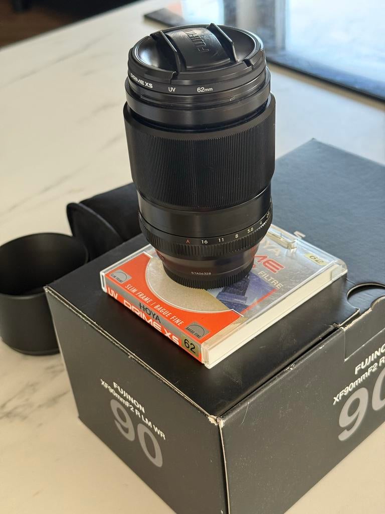 Fuji Fujinon 90mm/f2 - WR objectief, Audio, Tv en Foto, Fotografie | Lenzen en Objectieven, Zo goed als nieuw, Telelens, Ophalen of Verzenden