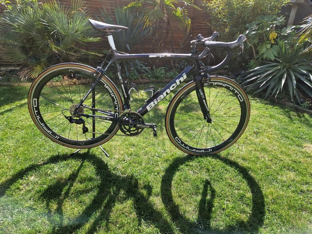 Bianchi Sempre Pro racefiets - Carbon frame, Overige merken, Carbon, Ophalen of Verzenden, Zo goed als nieuw