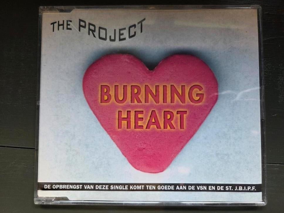 The Project - cd single Burning Heart, Ophalen of Verzenden, Gebruikt, Rock en Metal