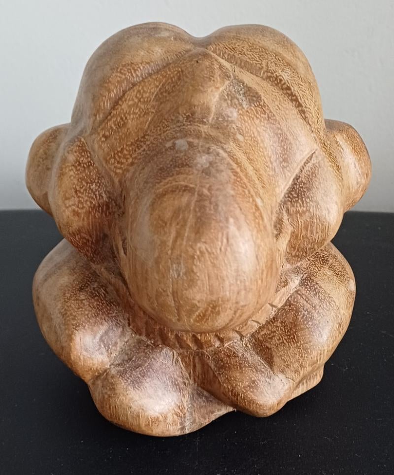 Boeddha beeld geeft een verlegen of bescheiden man, Ophalen of Verzenden, Gebruikt