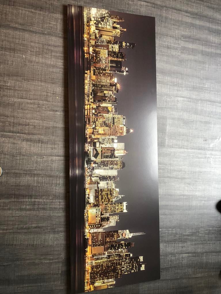 Schilderij New York, Huis en Inrichting, Woonaccessoires | Wanddecoraties, Ophalen, Zo goed als nieuw