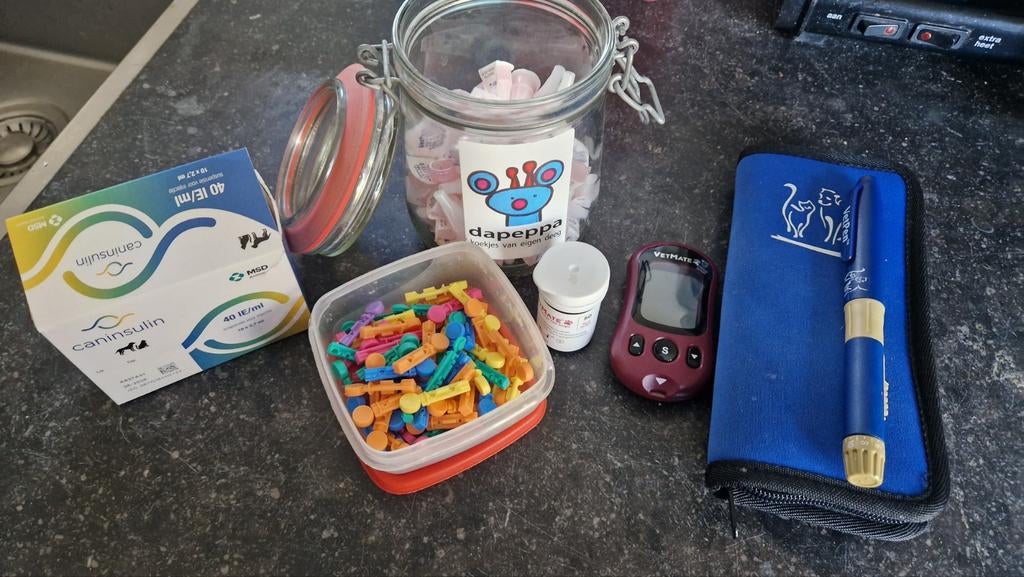 Vetpen en Vetmate (insulinepen en glucosemeter), Ophalen of Verzenden