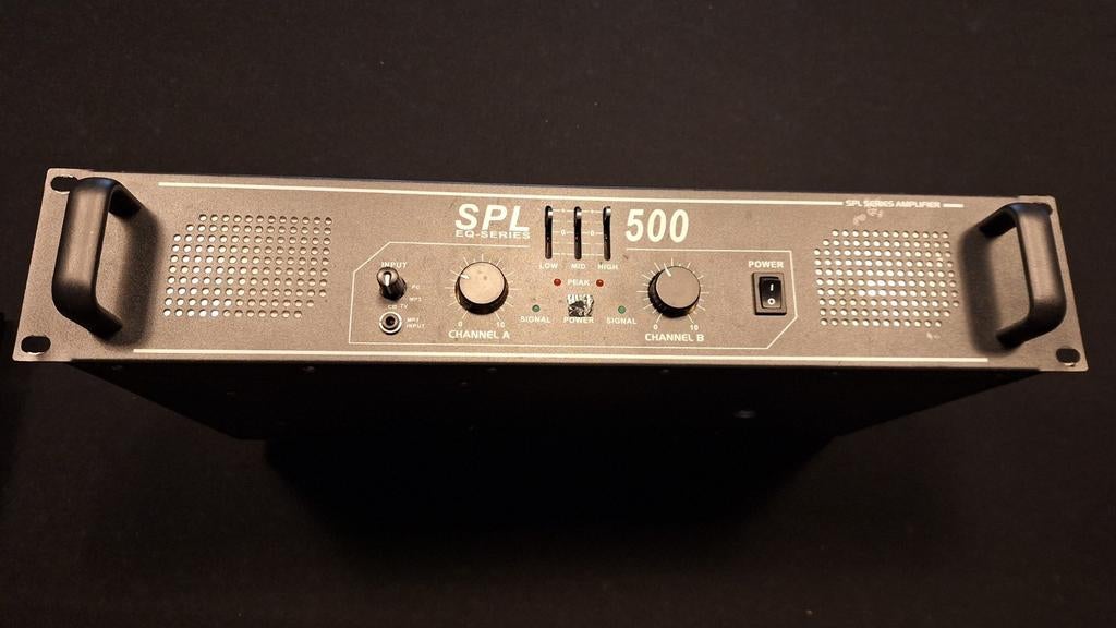 SPL EQ-Series 500 Versterker - Krachtige Audio, Audio, Tv en Foto, Versterkers en Receivers, Gebruikt, 60 tot 120 watt, Stereo