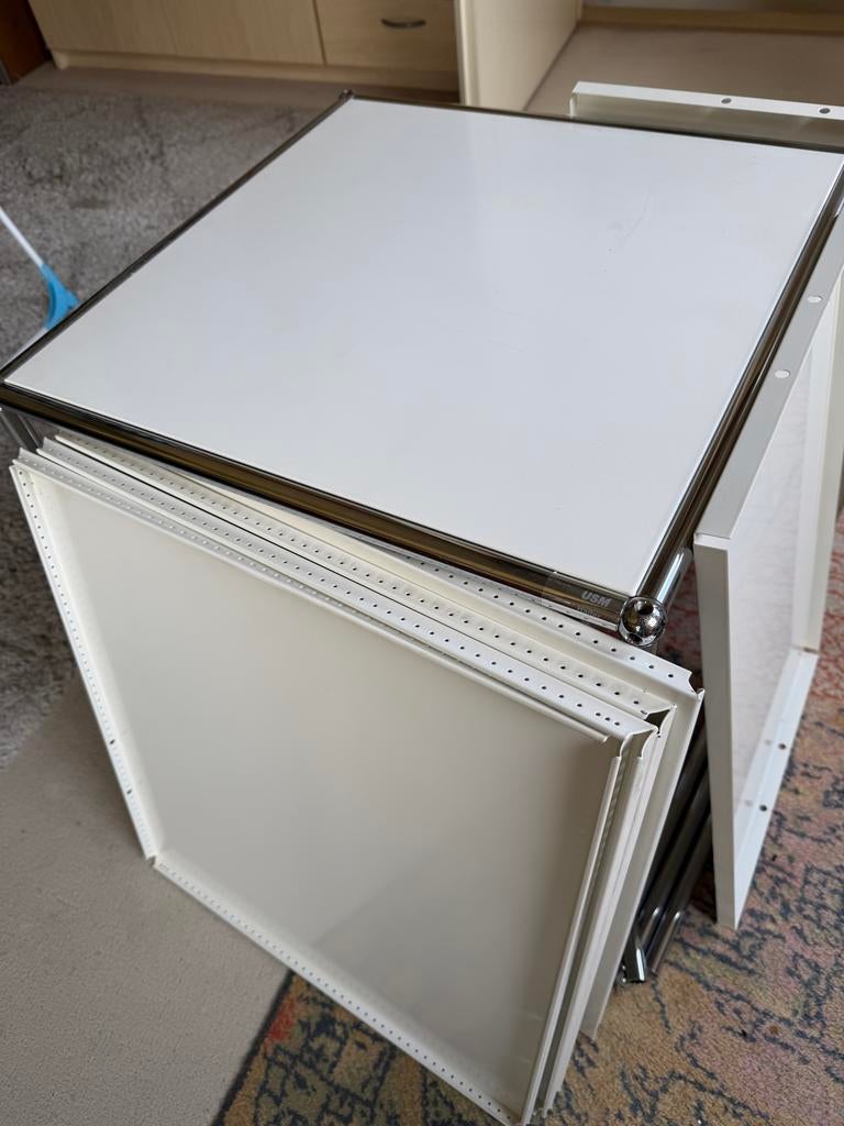 USM Haller onderdelen - Wit, Ophalen, Gebruikt