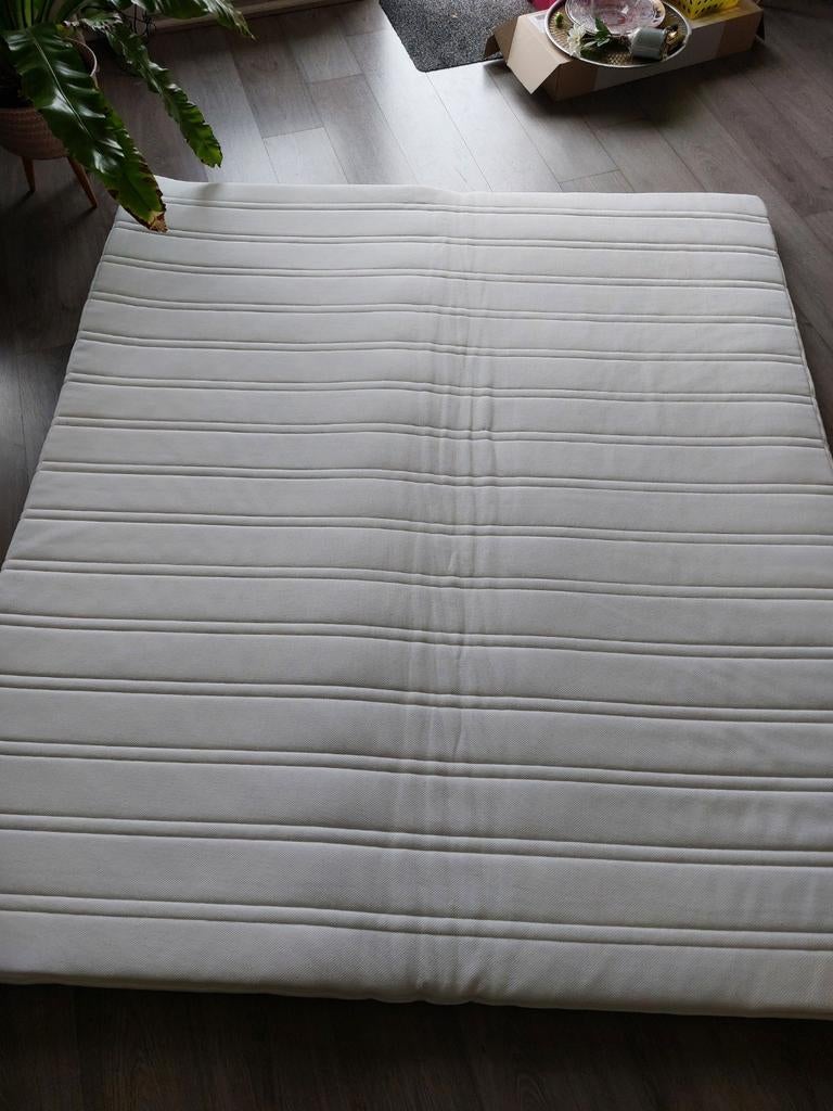 Ikea Topdekmatras Tuddal 180x200 - Nieuwstaat, Huis en Inrichting, Slaapkamer | Matrassen en Bedbodems, Ophalen of Verzenden