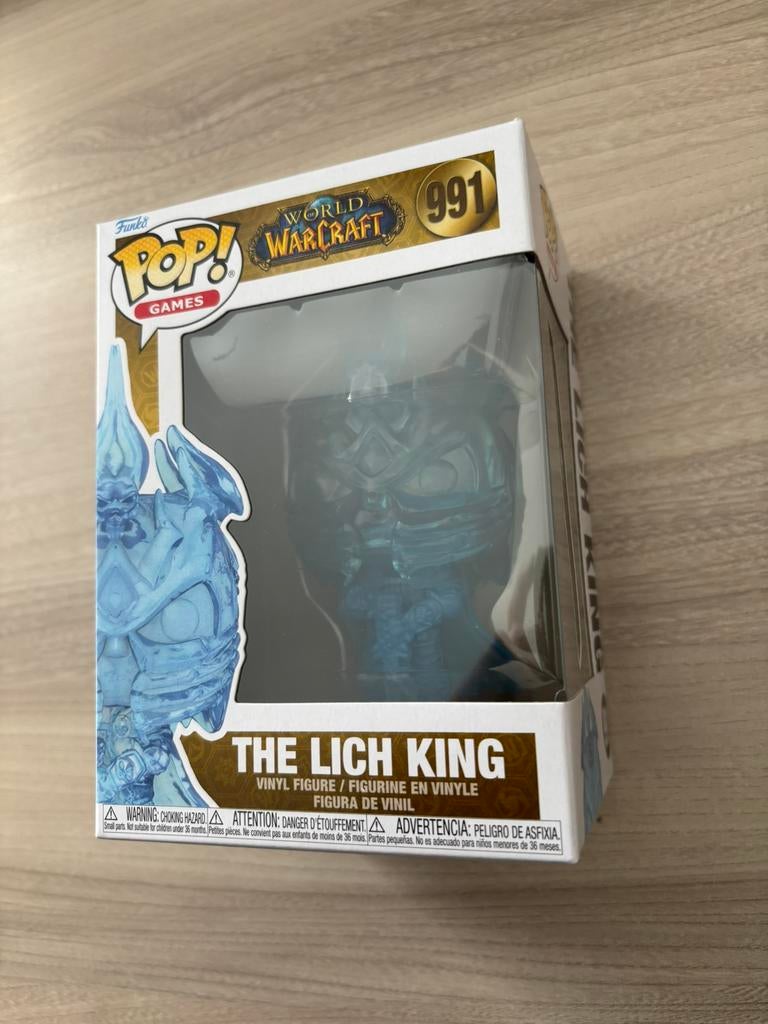 Funko Pop! The Lich King #991 Warcraft Icy Blue Exclusive, Ophalen of Verzenden, Funko Europe, Supportemea@funko.com, 4th floor, 1 Queen Caroline St, London W6 9YN, Verenigd Koninkrijk
