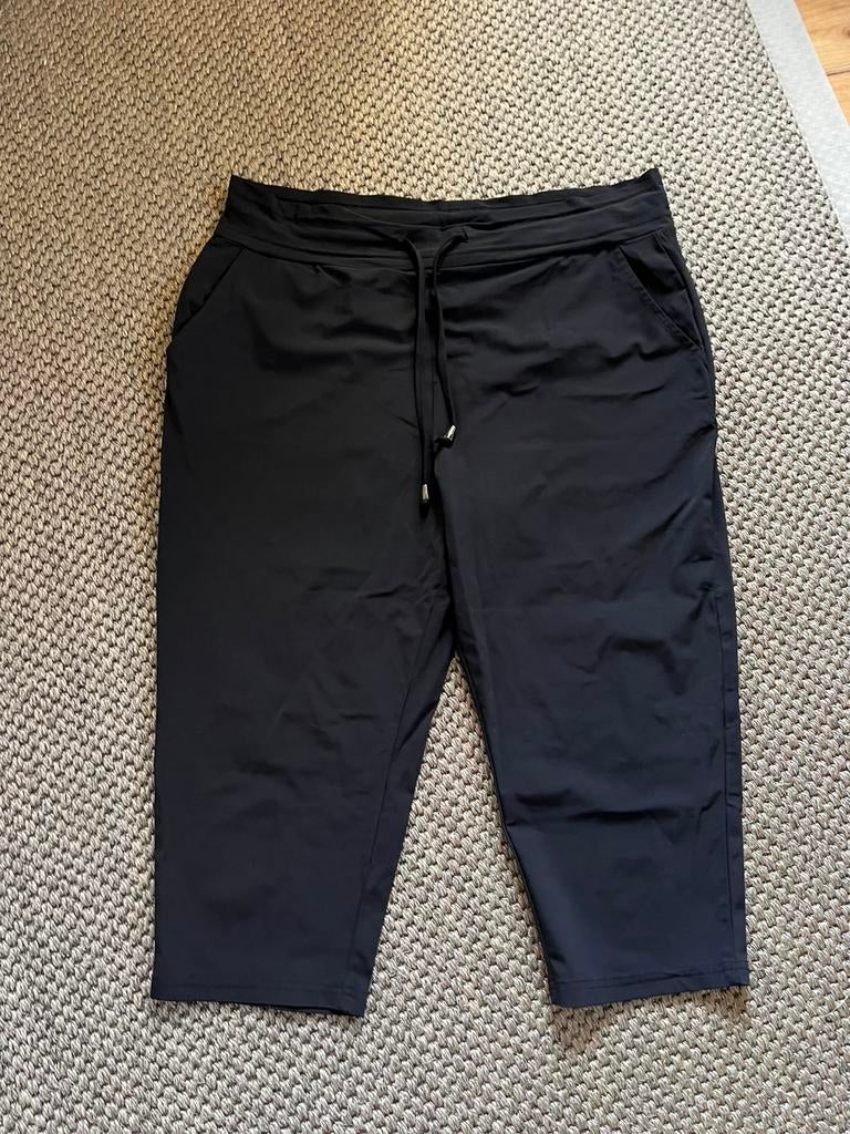 Nicolette Kluijver capri -broek maat xxl, Zwart, Maat 46/48 (XL) of groter, Ophalen of Verzenden, Zo goed als nieuw