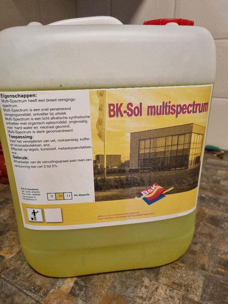 Allesreiniger 10 liter kan, Ophalen, Schoonmaakmiddel