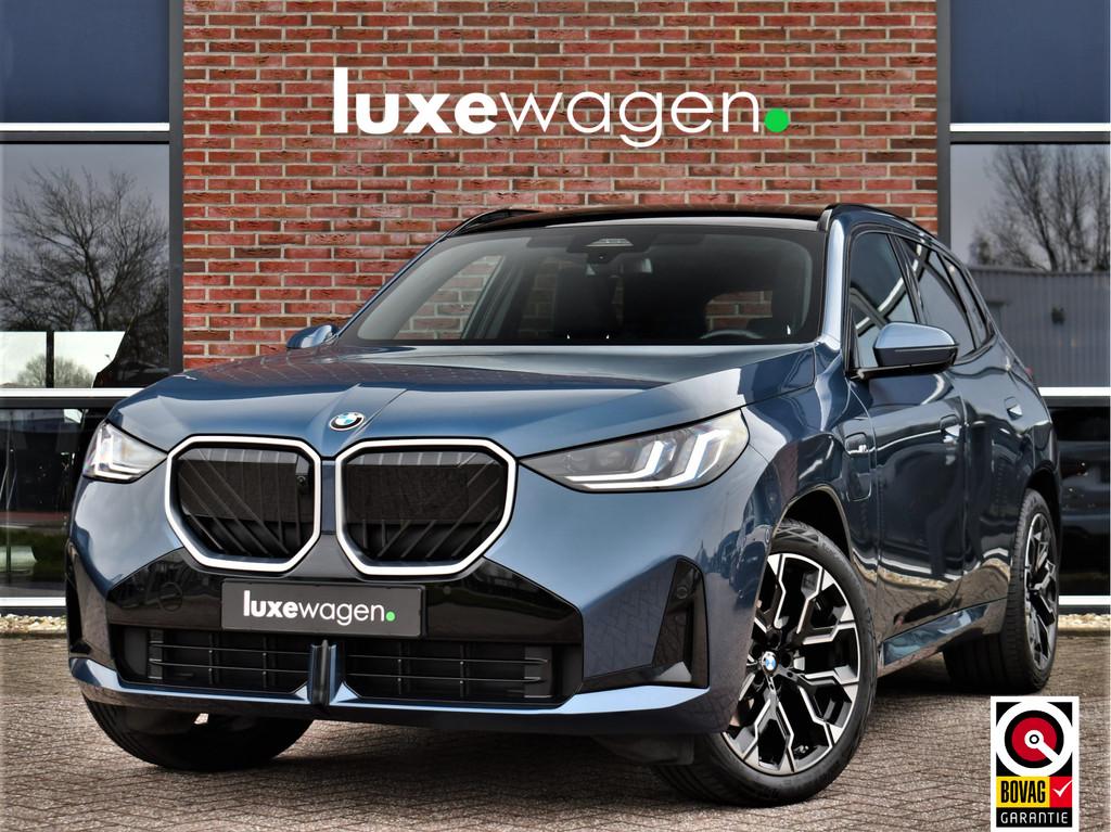 BMW X3 30e xDrive M-Sport Pano ACC 360 H/K HUD 20inch, Automaat, Gebruikt, 4 cilinders, Blauw