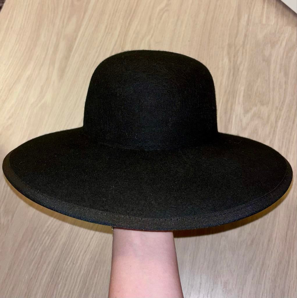Zwarte hoed van Complit, Ophalen of Verzenden, Zo goed als nieuw, One size fits all, Hoed