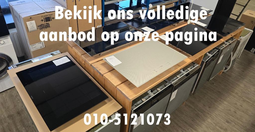 AEG inbouw inductie kookplaat HK8554400FS, Ophalen, Refurbished, 4 kookzones, Inbouw