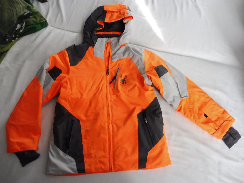 Prachtige Spyder skijas mt 12 146 ski jas winterjas winter, Kinderen en Baby's, Ophalen, Zo goed als nieuw, Jongen of Meisje, Jas
