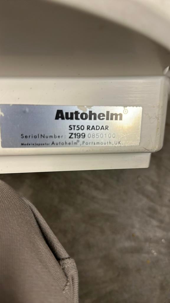 Authelm ST50 Radar, Watersport en Boten, Ophalen of Verzenden, Gebruikt, Radar