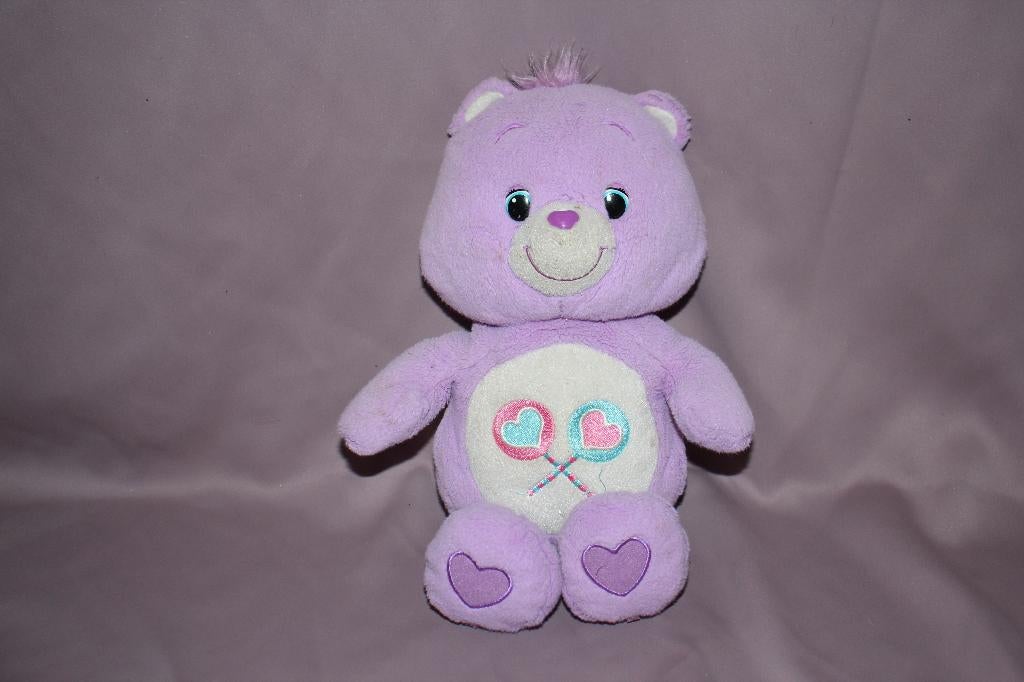 Troetelbeertjes knuffel Carebears - Paars Hasbro knuffel, Kinderen en Baby's, Speelgoed | Knuffels en Pluche, Ophalen of Verzenden