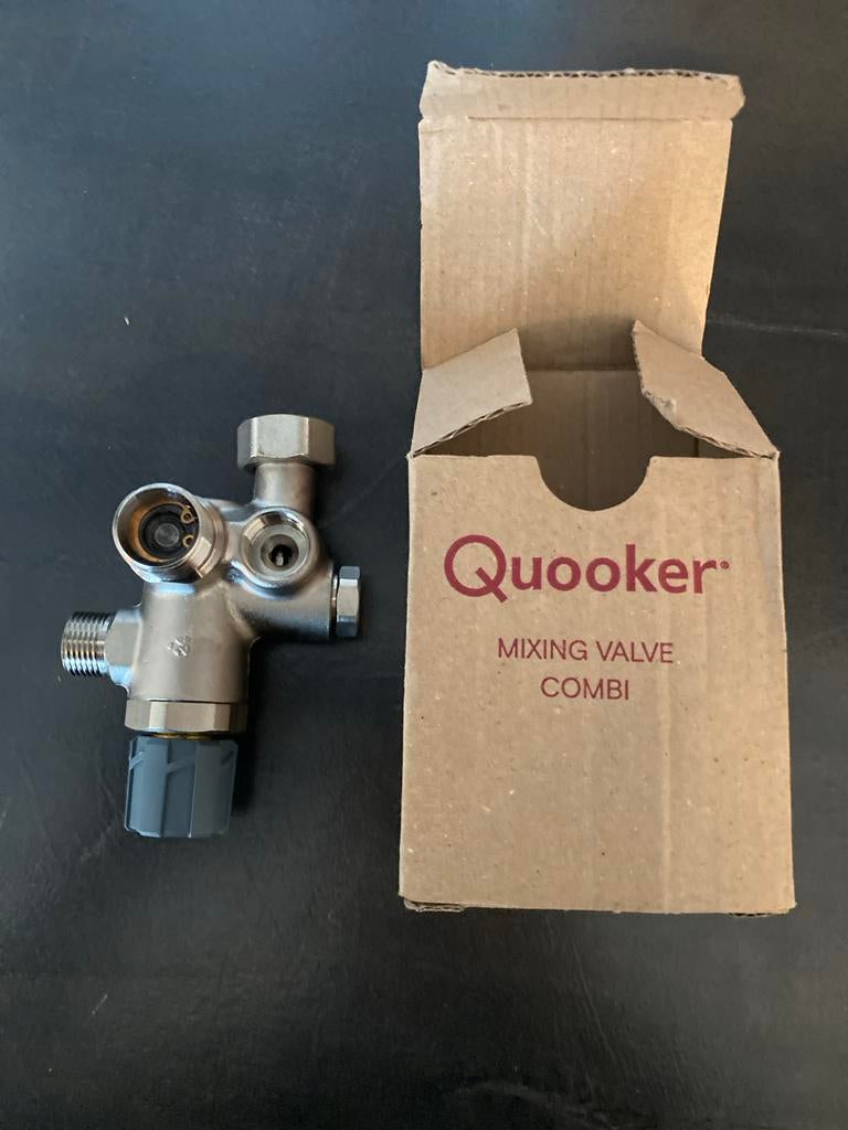 Duco thermostatisch mengventiel voor tapwater, 15mm knelkopp. Met