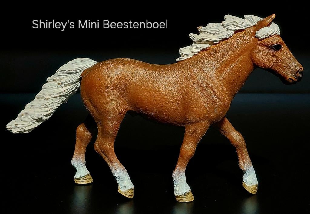Schleich welsh hengst, Ophalen of Verzenden, Zo goed als nieuw, Paard, Beeldje of Figuurtje