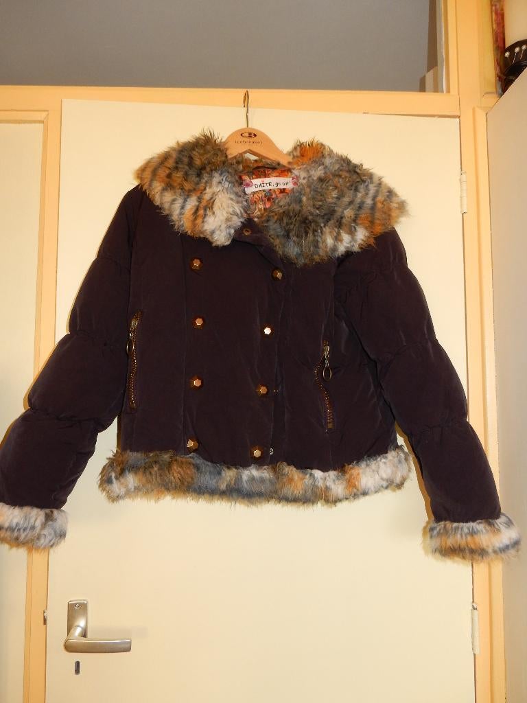 Daite, Afgaanse jas, maat 44, vintage, Kleding | Dames, Jassen | Winter, Daite, Bruin, Maat 42/44 (L), Ophalen of Verzenden