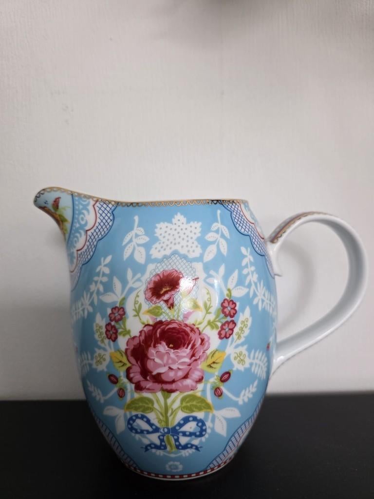 Pip studio kannetje blauw, Ophalen of Verzenden, Zo goed als nieuw, Overige stijlen, Kop(pen) en/of Schotel(s)