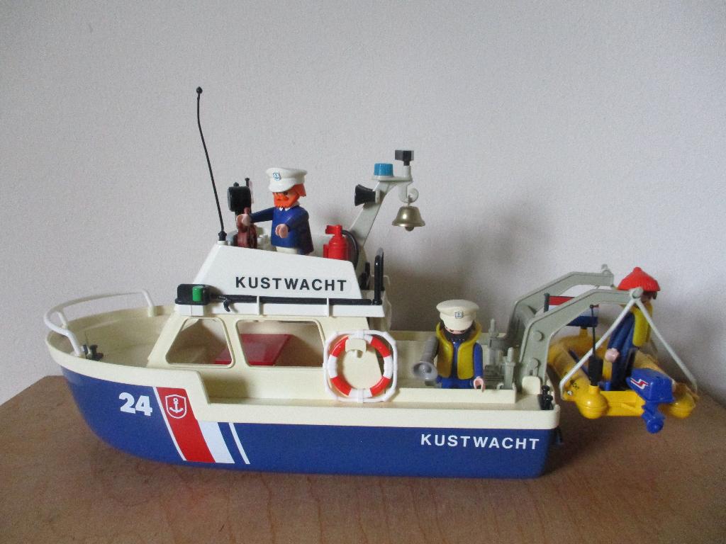 Playmobil 3599 kustwacht, vintage, Ophalen of Verzenden, Gebruikt, Complete set