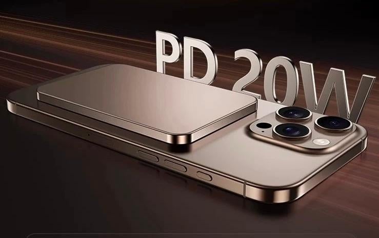 Magsafe Super power bank oplader gold magnetisch 10.000 W, Telecommunicatie, Mobiele telefoons | Telefoon-opladers, Verzenden