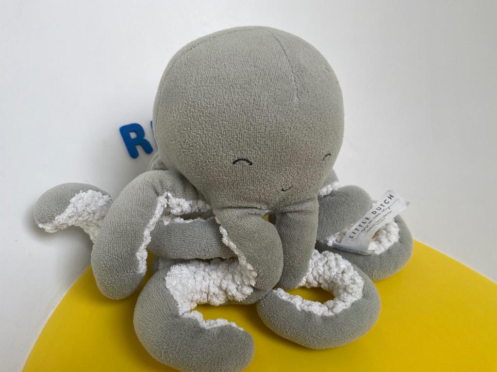 4093 little dutch octopus groen, Kinderen en Baby's, Speelgoed | Knuffels en Pluche, Ophalen of Verzenden, Zo goed als nieuw, Overige typen