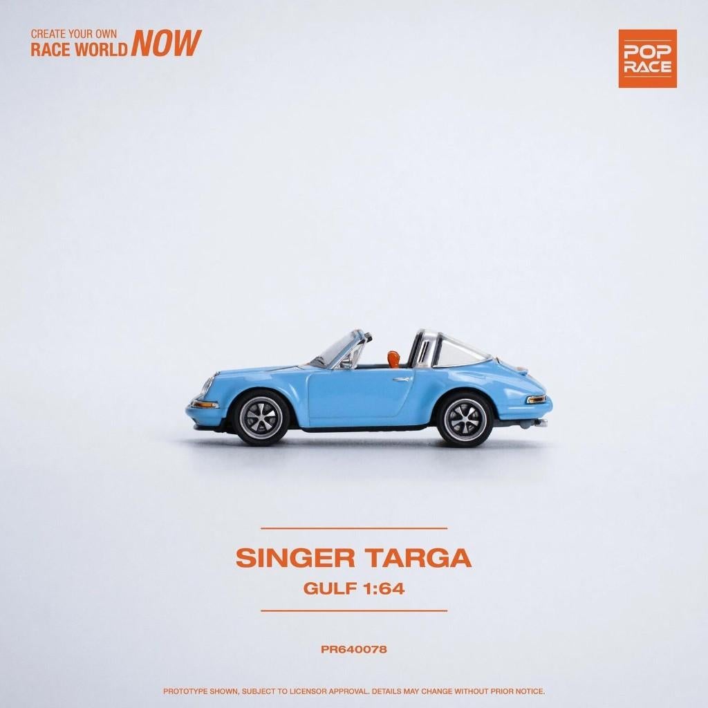 Porsche 911 (964) Singer Targa GULF 1:64 Pop Race 061, Verzenden, Nieuw, Auto