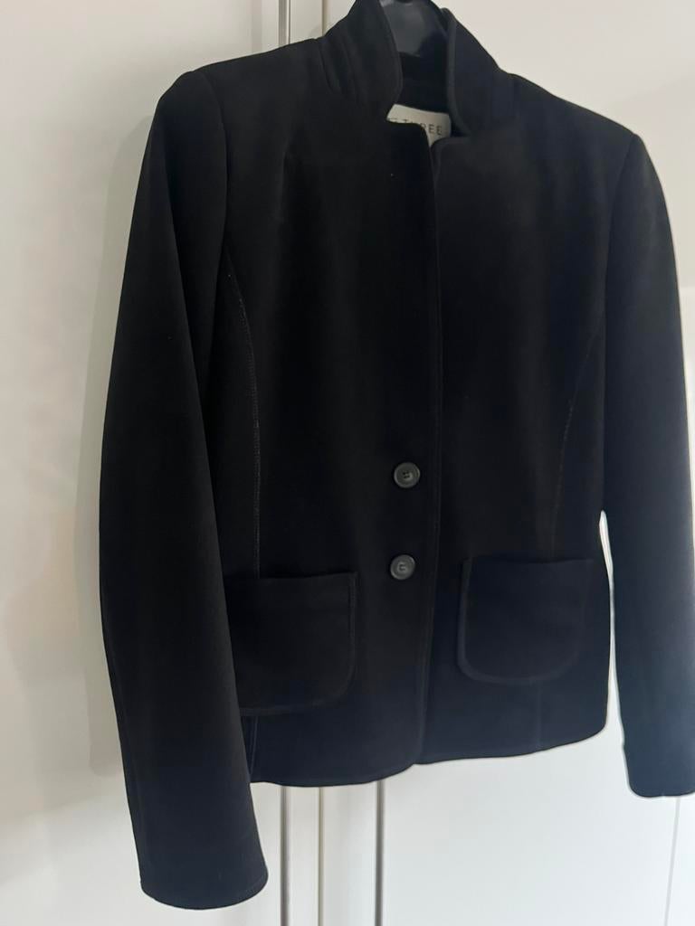 Zwart jasje dames, Kleding | Dames, Jasjes, Kostuums en Pakken, Ophalen of Verzenden, Zo goed als nieuw, Zwart