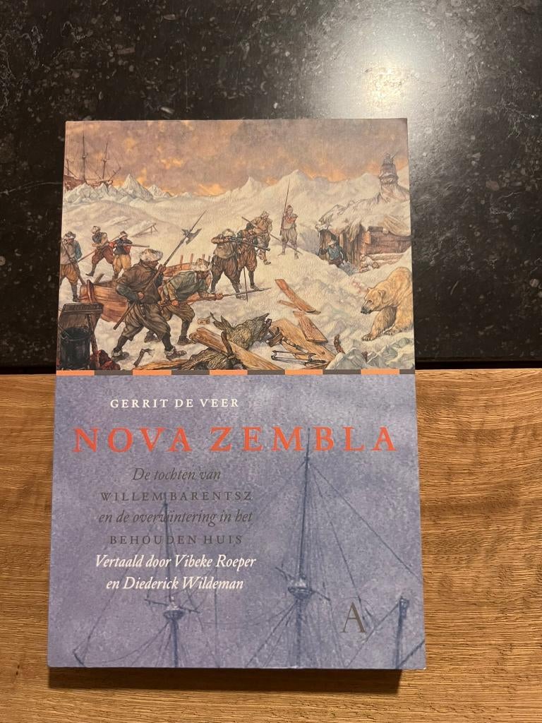 Nova Zembla - Gerrit De Veer, Boeken, 19e eeuw, Overige gebieden, Ophalen of Verzenden, Zo goed als nieuw