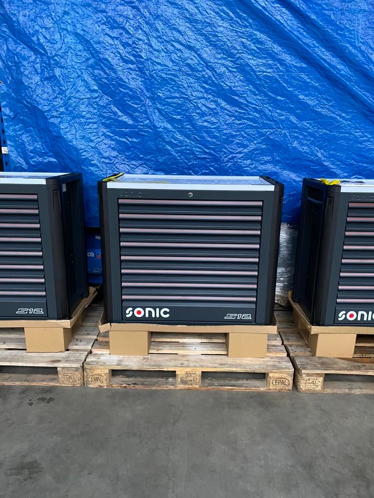 Sonic S12 Next gereedschap wagen kar 748578 485delig nieuw!, Nieuw, Ophalen of Verzenden, Sonic Equipment, Mduinkerken@jaritechniek.nl