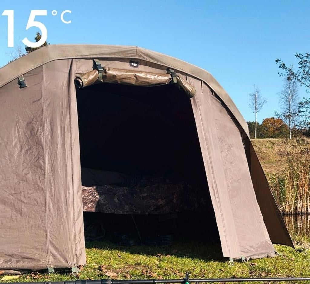 JRC Karpertent 1 Persoons - Ideaal voor de Visser, Watersport en Boten, Ophalen