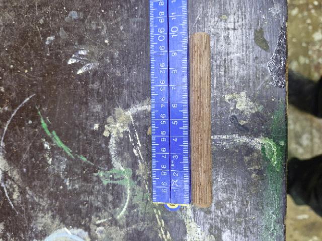 Houten deuvels padouk 12 x 100 mm, Doe-het-zelf en Verbouw, Ophalen, Overige typen, Nieuw, 50 mm of meer