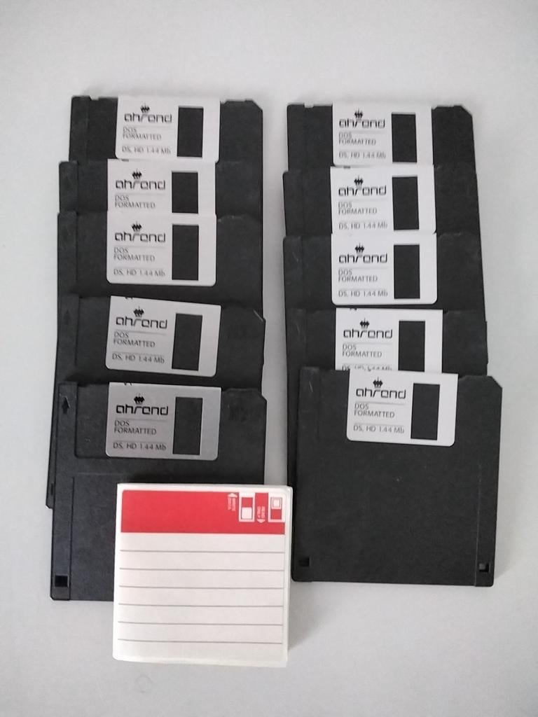 10 stuks 1.44mb diskettes, Computers en Software, Vintage Computers, Ophalen of Verzenden