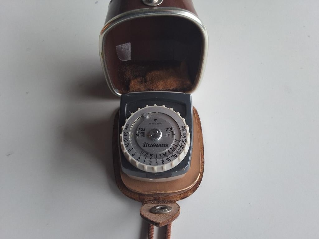 Gossen Sixtinette Belichtingsmeter - Jaren 60, Ophalen of Verzenden, Gebruikt, Overige Merken