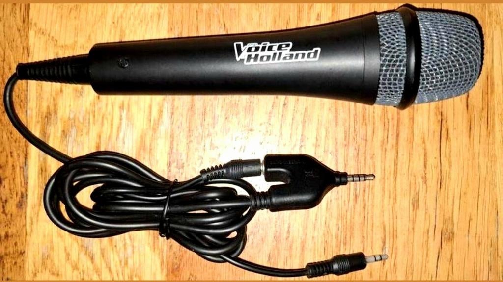 Voice of Holland-Microfoon, Ophalen of Verzenden, Zo goed als nieuw, Zangmicrofoon